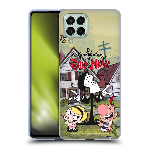 The Grim Adventures of Billy & Mandy Graphics Poster Soft Gel Case for Samsung Galaxy M53 (2022)