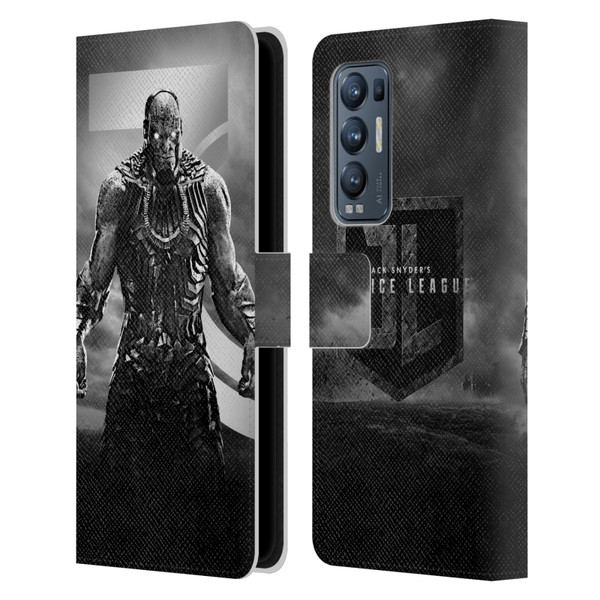 Zack Snyder's Justice League Snyder Cut Character Art Darkseid Leather Book Wallet Case Cover For OPPO Find X3 Neo / Reno5 Pro+ 5G