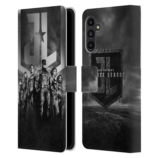 Zack Snyder's Justice League Snyder Cut Character Art Group Logo Leather Book Wallet Case Cover For Samsung Galaxy A13 5G (2021)