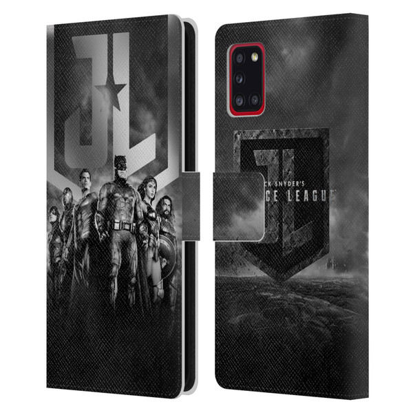 Zack Snyder's Justice League Snyder Cut Character Art Group Logo Leather Book Wallet Case Cover For Samsung Galaxy A31 (2020)