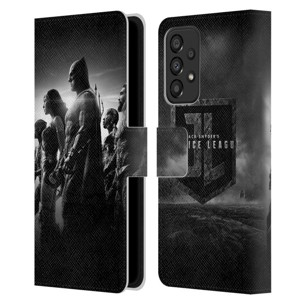 Zack Snyder's Justice League Snyder Cut Character Art Group Leather Book Wallet Case Cover For Samsung Galaxy A33 5G (2022)