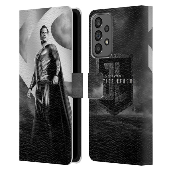 Zack Snyder's Justice League Snyder Cut Character Art Superman Leather Book Wallet Case Cover For Samsung Galaxy A73 5G (2022)