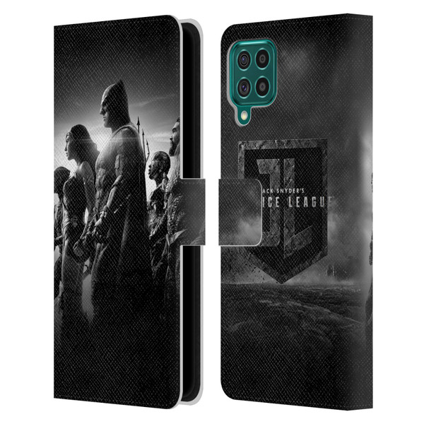 Zack Snyder's Justice League Snyder Cut Character Art Group Leather Book Wallet Case Cover For Samsung Galaxy F62 (2021)