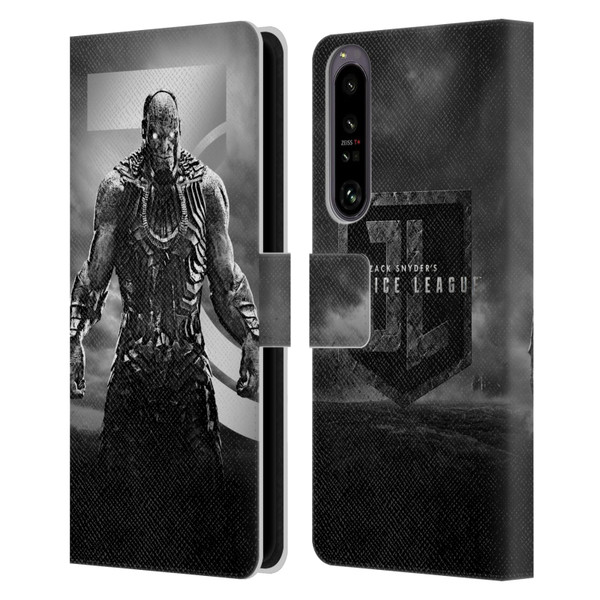 Zack Snyder's Justice League Snyder Cut Character Art Darkseid Leather Book Wallet Case Cover For Sony Xperia 1 IV