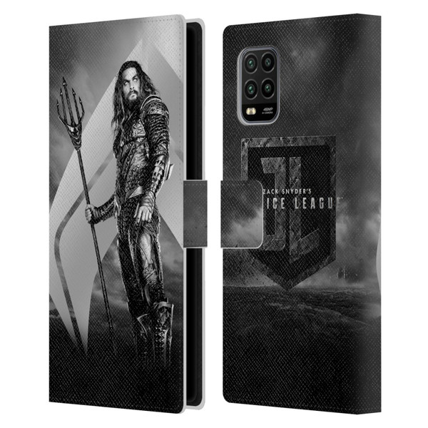Zack Snyder's Justice League Snyder Cut Character Art Aquaman Leather Book Wallet Case Cover For Xiaomi Mi 10 Lite 5G