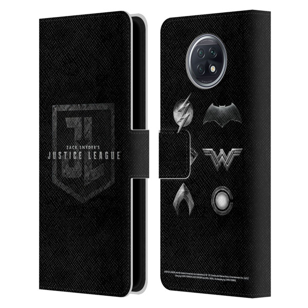 Zack Snyder's Justice League Snyder Cut Character Art Logo Leather Book Wallet Case Cover For Xiaomi Redmi Note 9T 5G