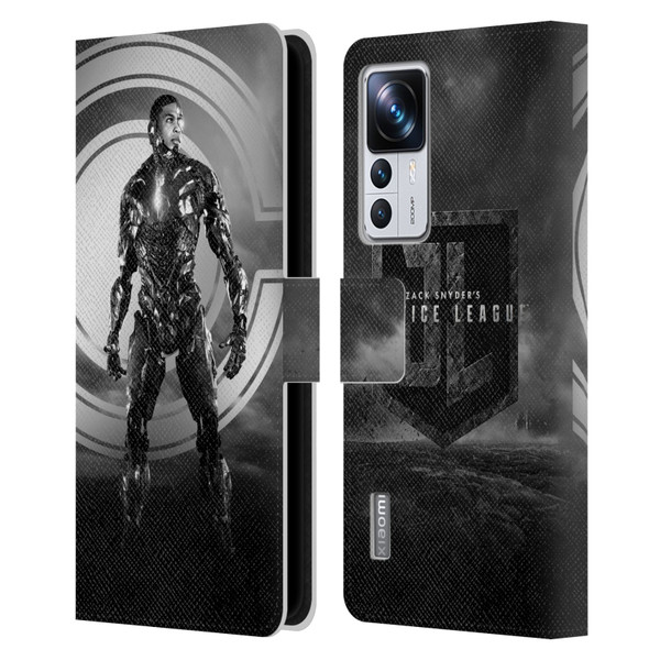 Zack Snyder's Justice League Snyder Cut Character Art Cyborg Leather Book Wallet Case Cover For Xiaomi 12T Pro