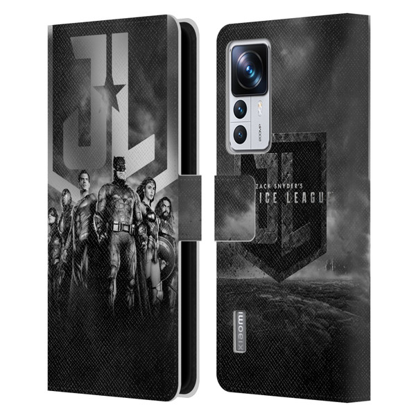 Zack Snyder's Justice League Snyder Cut Character Art Group Logo Leather Book Wallet Case Cover For Xiaomi 12T Pro