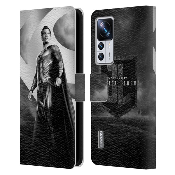 Zack Snyder's Justice League Snyder Cut Character Art Superman Leather Book Wallet Case Cover For Xiaomi 12T Pro