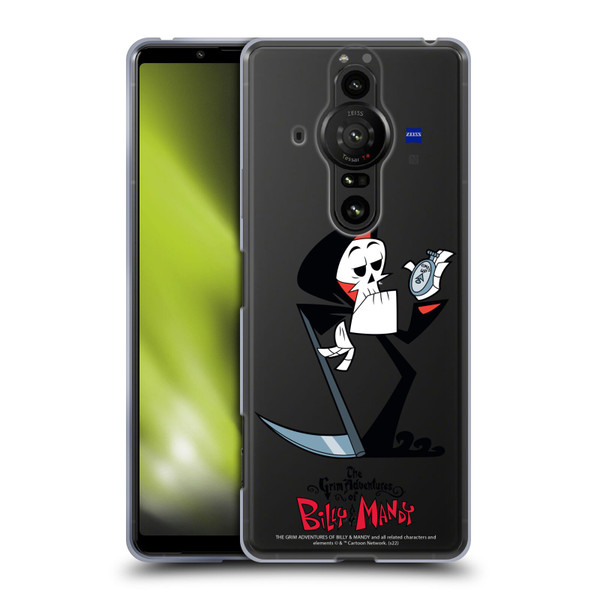 The Grim Adventures of Billy & Mandy Graphics Grim Soft Gel Case for Sony Xperia Pro-I