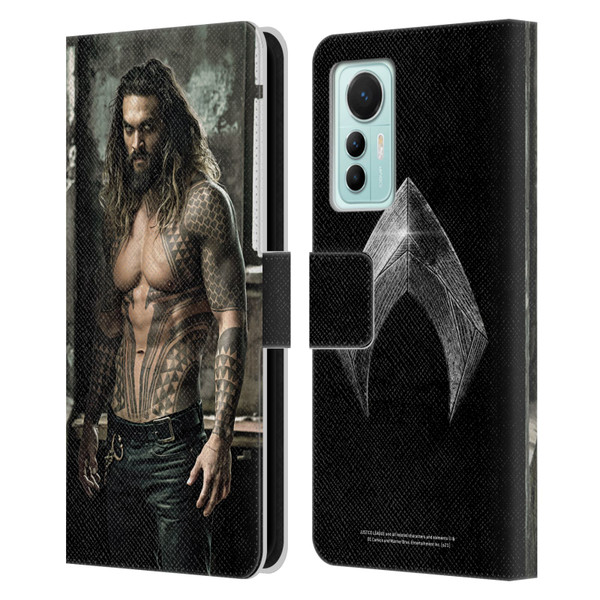 Zack Snyder's Justice League Snyder Cut Photography Aquaman Leather Book Wallet Case Cover For Xiaomi 12 Lite