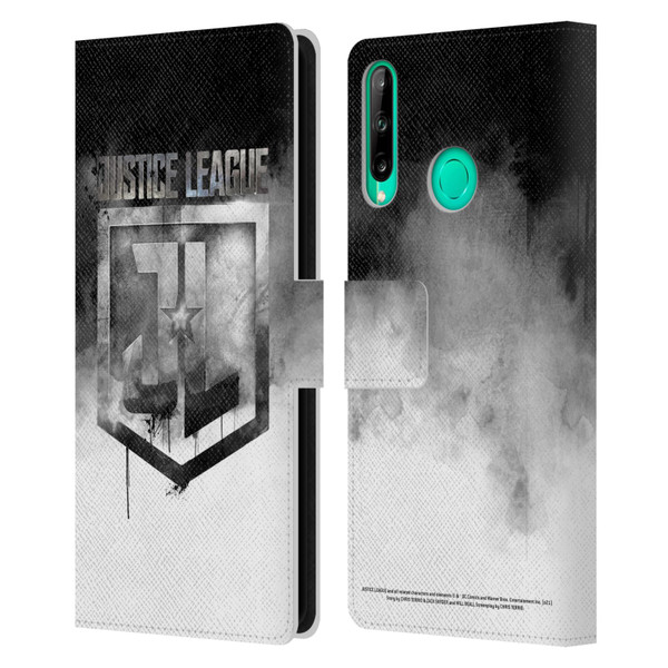 Zack Snyder's Justice League Snyder Cut Graphics Watercolour Logo Leather Book Wallet Case Cover For Huawei P40 lite E