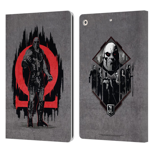 Zack Snyder's Justice League Snyder Cut Graphics Darkseid Leather Book Wallet Case Cover For Apple iPad 10.2 2019/2020/2021