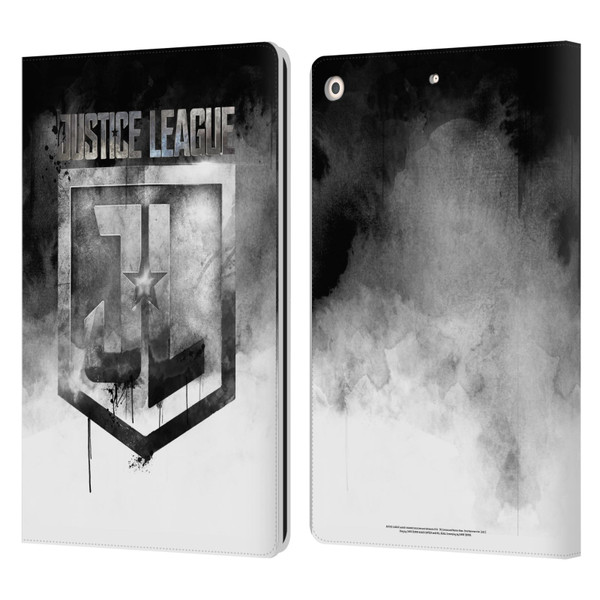 Zack Snyder's Justice League Snyder Cut Graphics Watercolour Logo Leather Book Wallet Case Cover For Apple iPad 10.2 2019/2020/2021