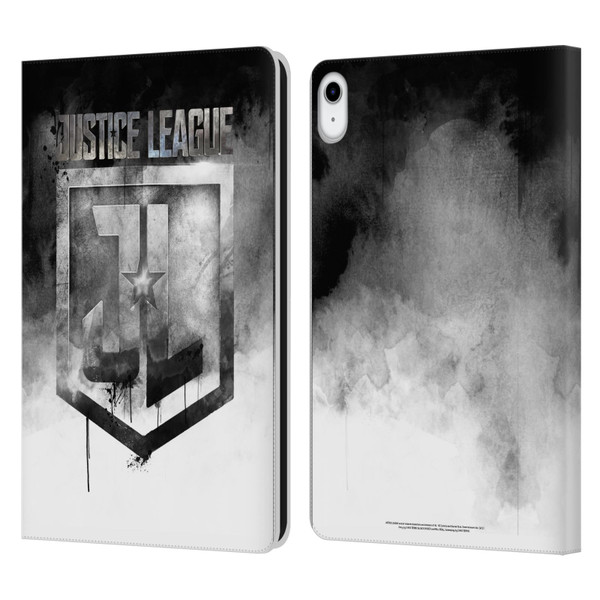 Zack Snyder's Justice League Snyder Cut Graphics Watercolour Logo Leather Book Wallet Case Cover For Apple iPad 10.9 (2022)