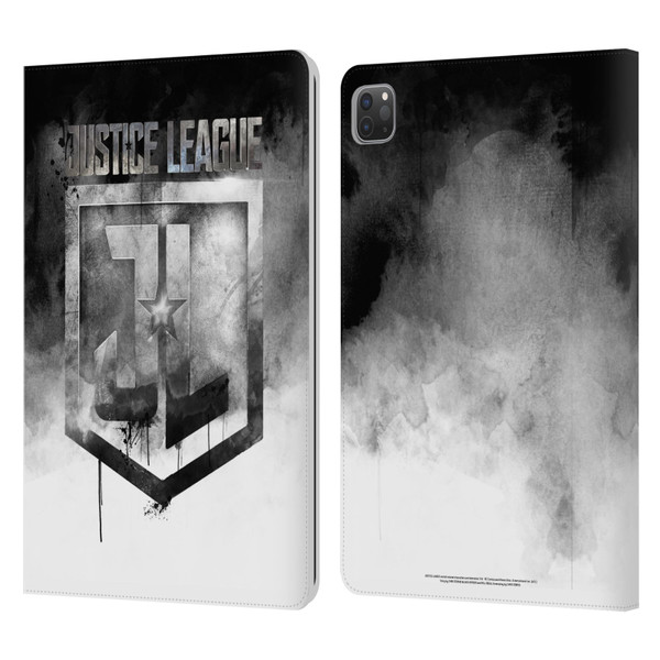 Zack Snyder's Justice League Snyder Cut Graphics Watercolour Logo Leather Book Wallet Case Cover For Apple iPad Pro 11 2020 / 2021 / 2022