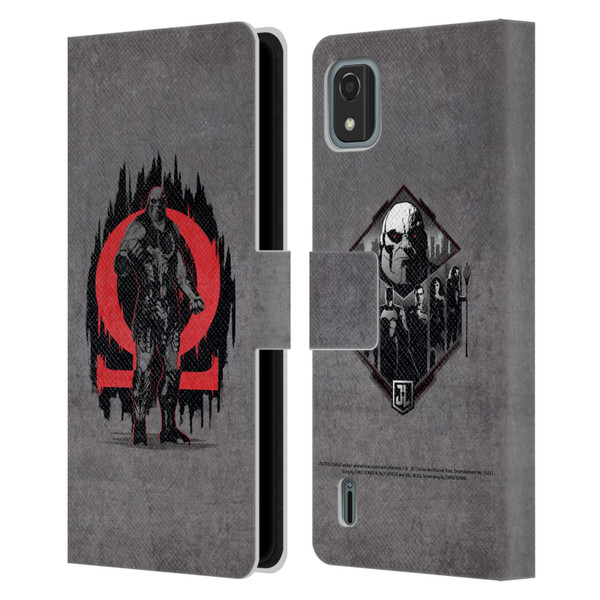 Zack Snyder's Justice League Snyder Cut Graphics Darkseid Leather Book Wallet Case Cover For Nokia C2 2nd Edition