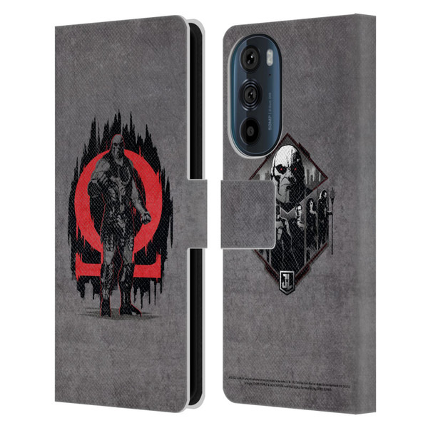 Zack Snyder's Justice League Snyder Cut Graphics Darkseid Leather Book Wallet Case Cover For Motorola Edge 30