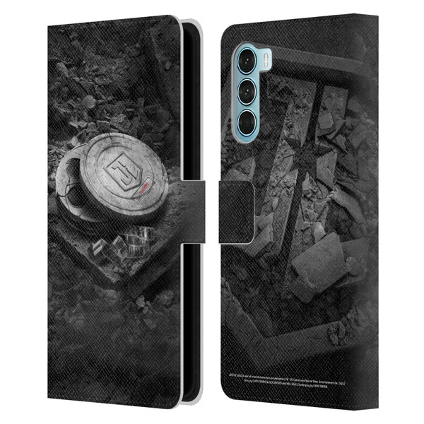 Zack Snyder's Justice League Snyder Cut Graphics Movie Reel Leather Book Wallet Case Cover For Motorola Edge S30 / Moto G200 5G