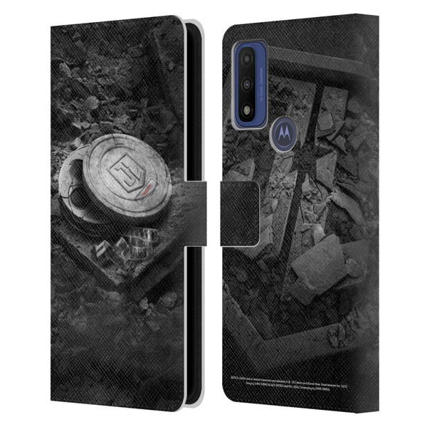 Zack Snyder's Justice League Snyder Cut Graphics Movie Reel Leather Book Wallet Case Cover For Motorola G Pure