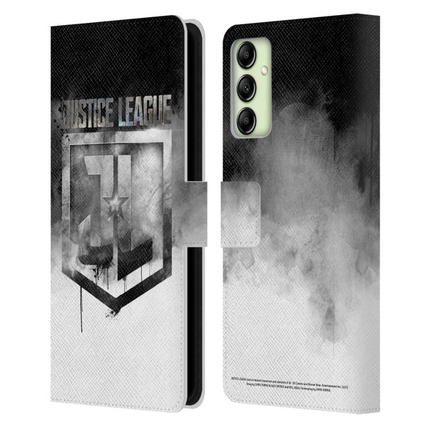 Zack Snyder's Justice League Snyder Cut Graphics Watercolour Logo Leather Book Wallet Case Cover For Samsung Galaxy A14 5G
