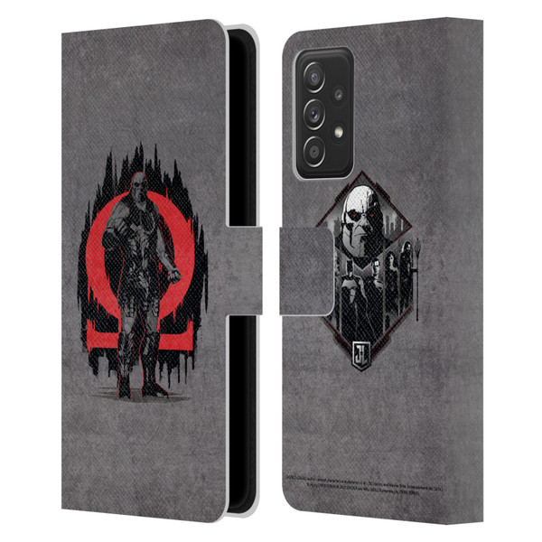 Zack Snyder's Justice League Snyder Cut Graphics Darkseid Leather Book Wallet Case Cover For Samsung Galaxy A53 5G (2022)