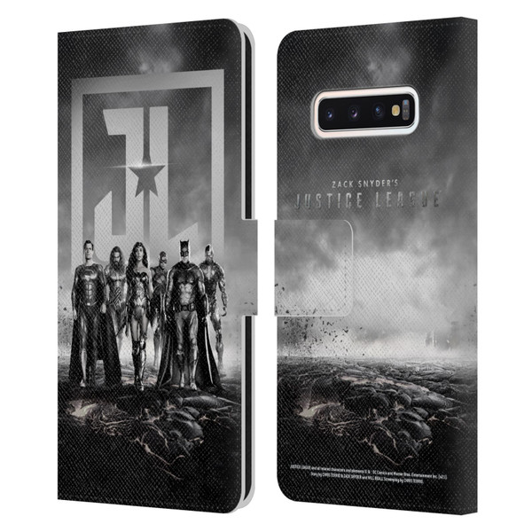 Zack Snyder's Justice League Snyder Cut Graphics Group Poster Leather Book Wallet Case Cover For Samsung Galaxy S10