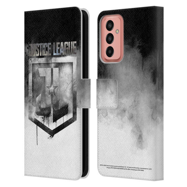 Zack Snyder's Justice League Snyder Cut Graphics Watercolour Logo Leather Book Wallet Case Cover For Samsung Galaxy M13 (2022)
