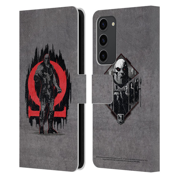 Zack Snyder's Justice League Snyder Cut Graphics Darkseid Leather Book Wallet Case Cover For Samsung Galaxy S23+ 5G