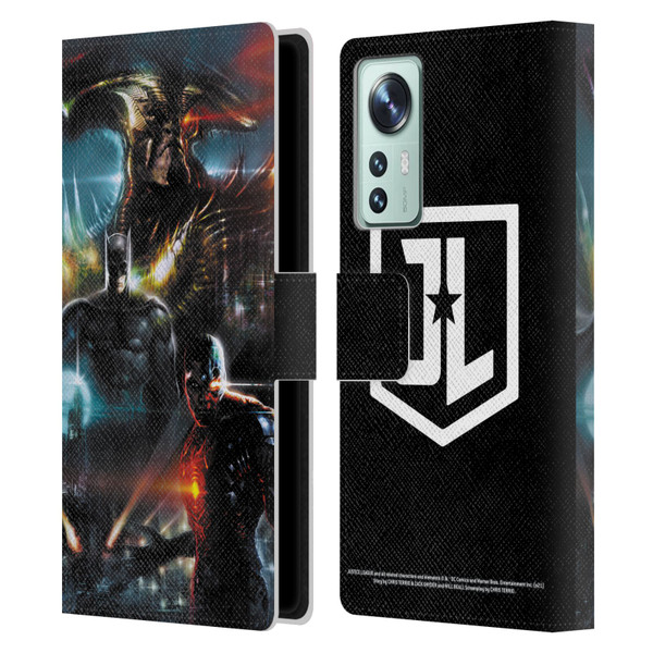 Zack Snyder's Justice League Snyder Cut Graphics Steppenwolf, Batman, Cyborg Leather Book Wallet Case Cover For Xiaomi 12