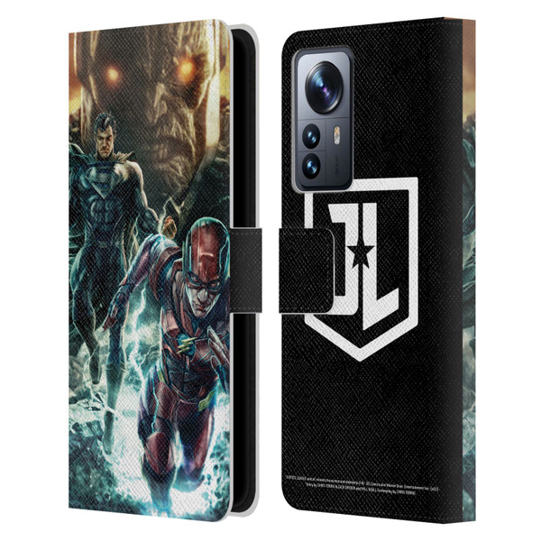 Zack Snyder's Justice League Snyder Cut Graphics Darkseid, Superman, Flash Leather Book Wallet Case Cover For Xiaomi 12 Pro