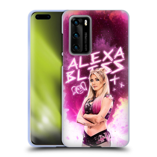 WWE Alexa Bliss Portrait Soft Gel Case for Huawei P40 5G