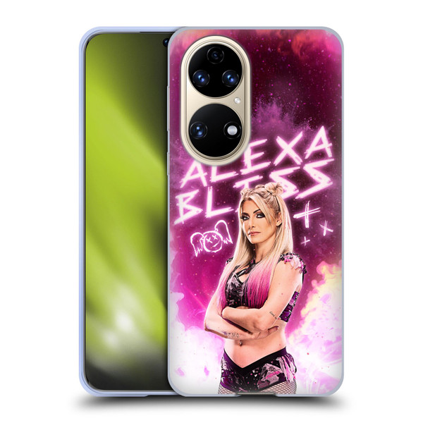 WWE Alexa Bliss Portrait Soft Gel Case for Huawei P50