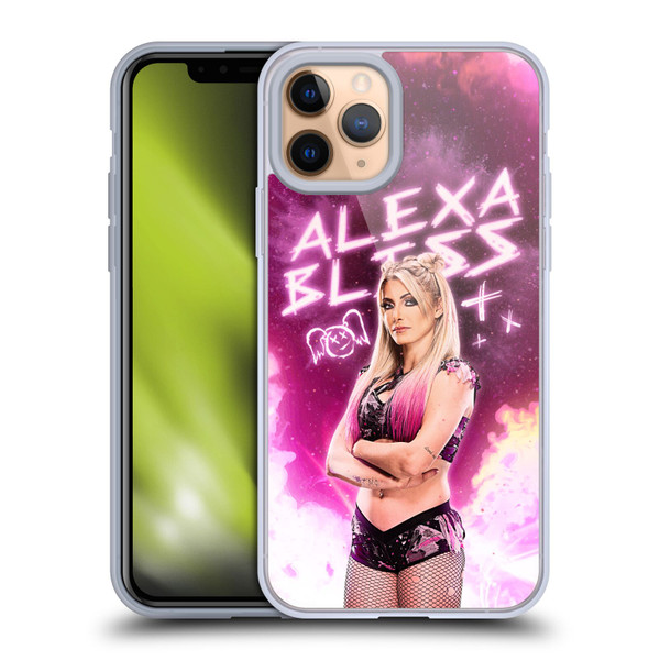 WWE Alexa Bliss Portrait Soft Gel Case for Apple iPhone 11 Pro