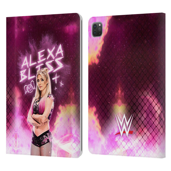 WWE Alexa Bliss Portrait Leather Book Wallet Case Cover For Apple iPad Pro 11 2020 / 2021 / 2022