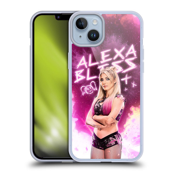 WWE Alexa Bliss Portrait Soft Gel Case for Apple iPhone 14 Plus