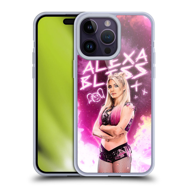 WWE Alexa Bliss Portrait Soft Gel Case for Apple iPhone 14 Pro Max