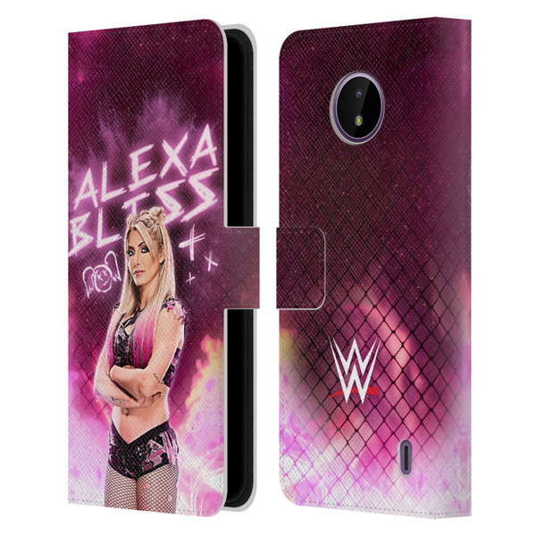 WWE Alexa Bliss Portrait Leather Book Wallet Case Cover For Nokia C10 / C20