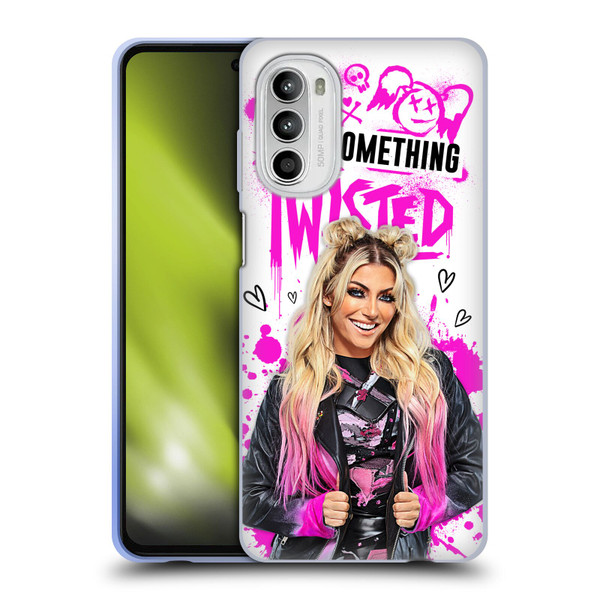 WWE Alexa Bliss Something Twisted Soft Gel Case for Motorola Moto G52