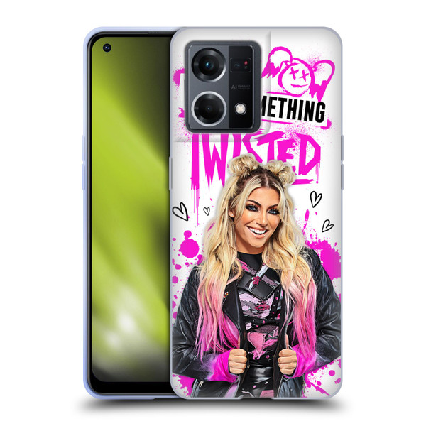 WWE Alexa Bliss Something Twisted Soft Gel Case for OPPO Reno8 4G
