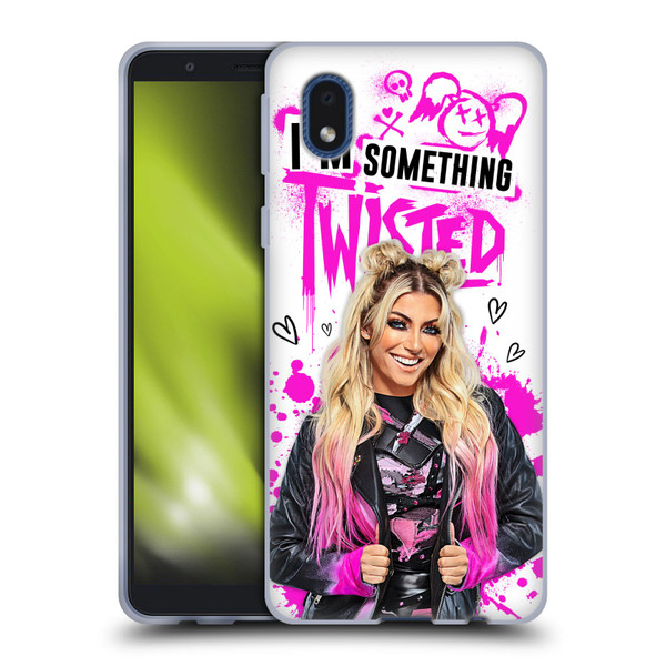WWE Alexa Bliss Something Twisted Soft Gel Case for Samsung Galaxy A01 Core (2020)