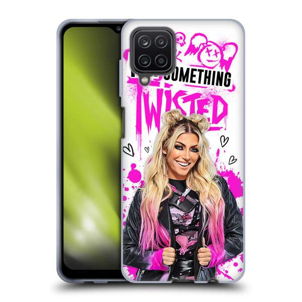 WWE Alexa Bliss Something Twisted Soft Gel Case for Samsung Galaxy A12 (2020)
