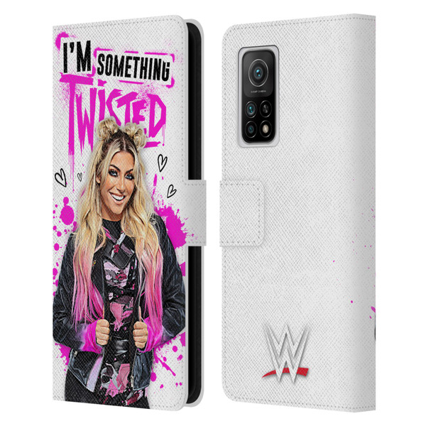 WWE Alexa Bliss Something Twisted Leather Book Wallet Case Cover For Xiaomi Mi 10T 5G