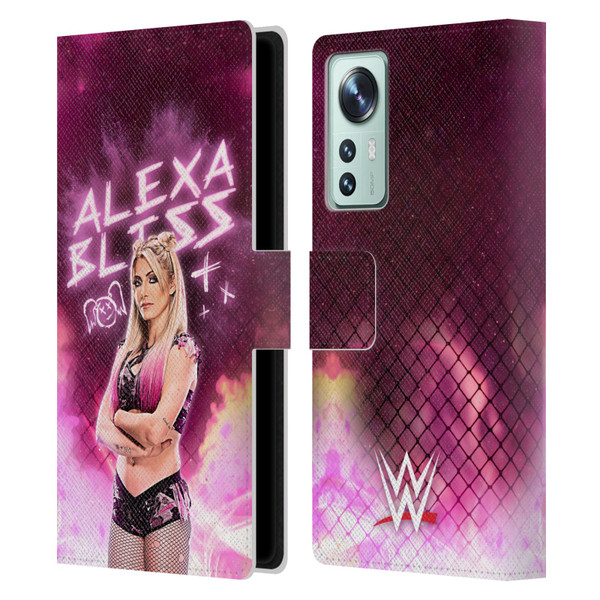 WWE Alexa Bliss Portrait Leather Book Wallet Case Cover For Xiaomi 12