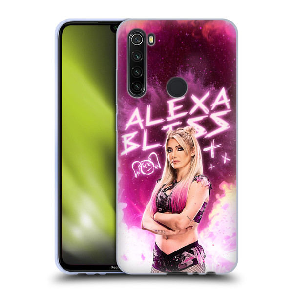 WWE Alexa Bliss Portrait Soft Gel Case for Xiaomi Redmi Note 8T