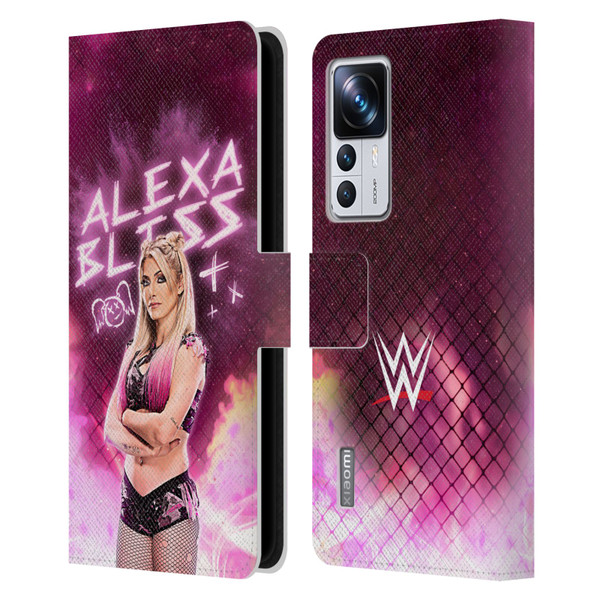 WWE Alexa Bliss Portrait Leather Book Wallet Case Cover For Xiaomi 12T Pro