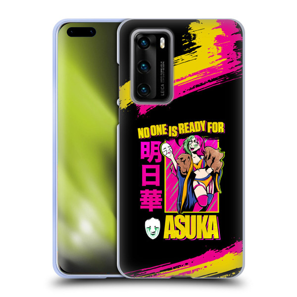 WWE Asuka No One Is Ready Soft Gel Case for Huawei P40 5G