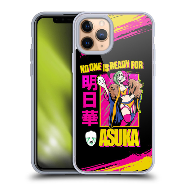 WWE Asuka No One Is Ready Soft Gel Case for Apple iPhone 11 Pro