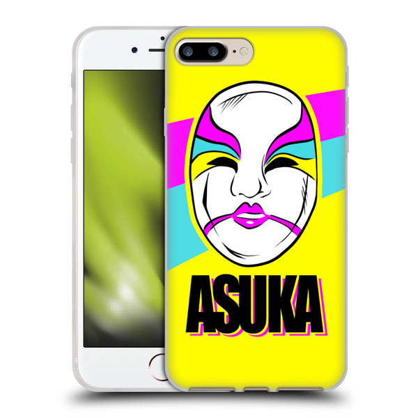 WWE Asuka The Empress Soft Gel Case for Apple iPhone 7 Plus / iPhone 8 Plus