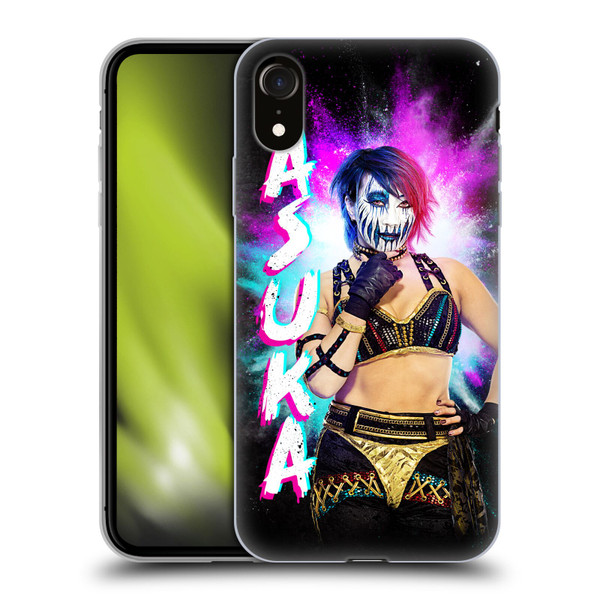 WWE Asuka Black Portrait Soft Gel Case for Apple iPhone XR